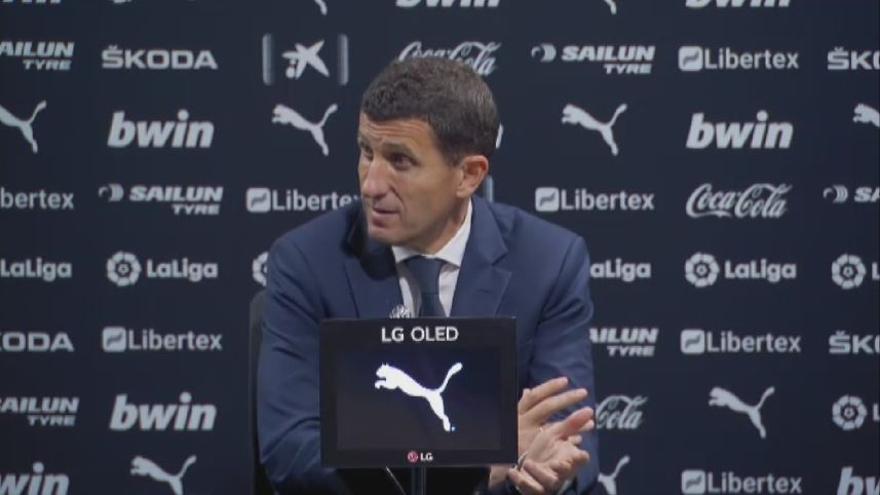 Últimas declaraciones de Javi Gracia como entrenador del Valencia CF: "Estoy muy preocupado"