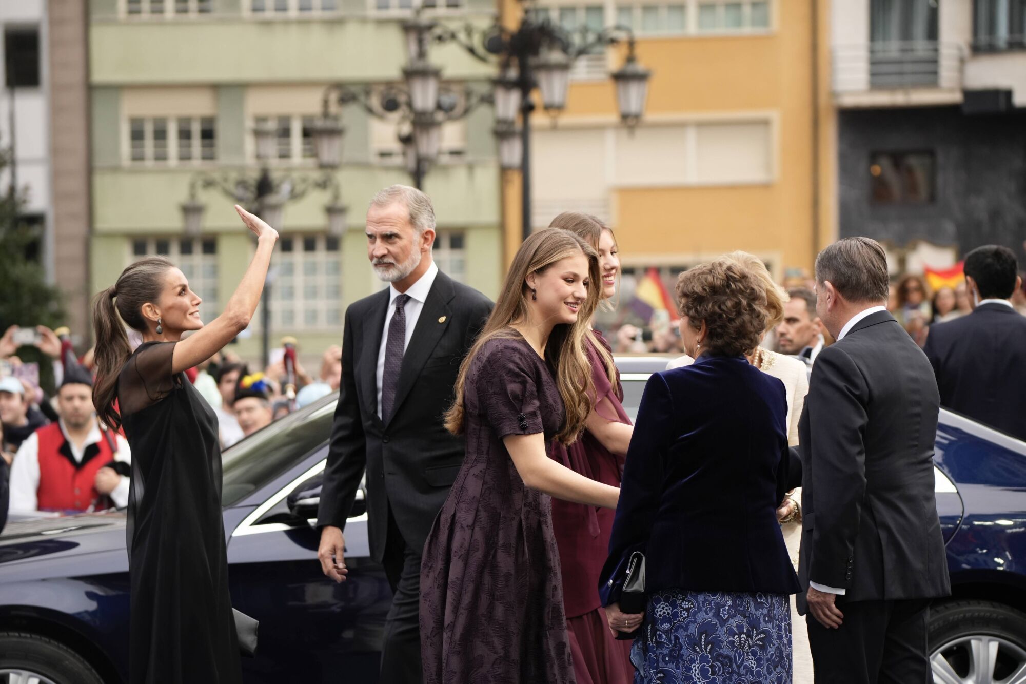 Así fue la llegada de los invitados a los premios "Princesa de Asturias" y su paso por la alfombra azul