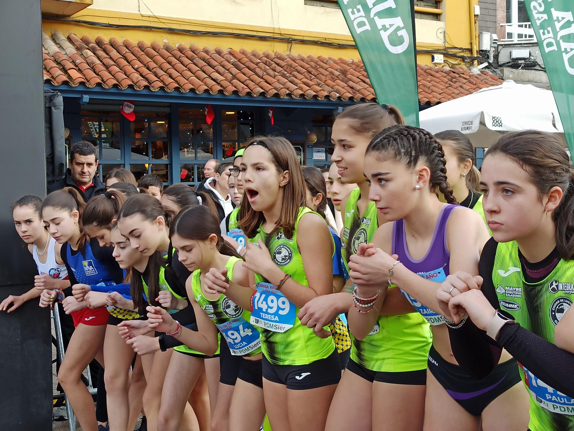 Casi 1.500 participantes disputan la carrera de Fin de Año de Pola de Siero