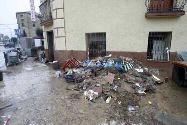 Fotogalería: Lluvias torrenciales en Aragón