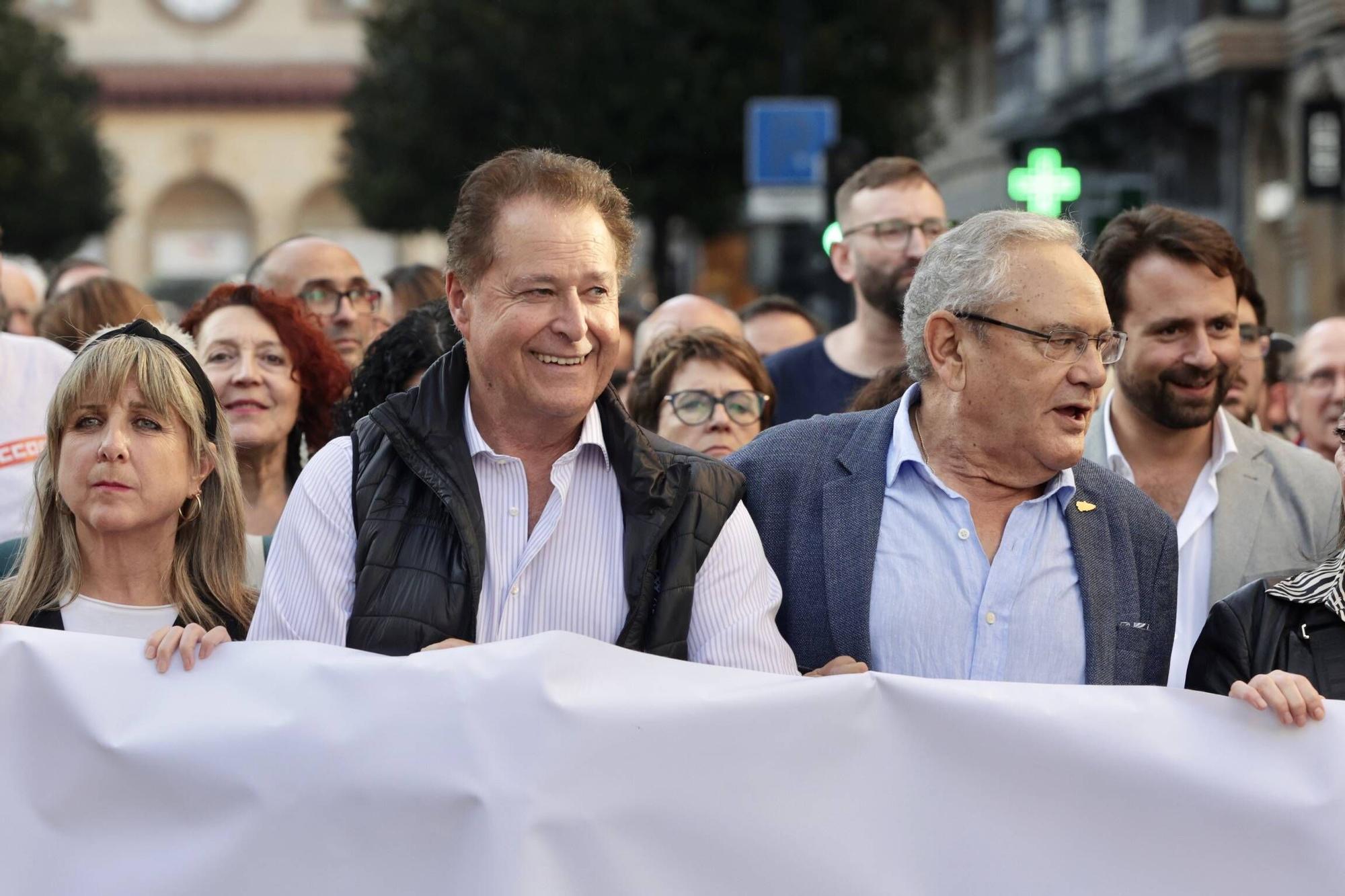 EN IMÁGENES: así fue la gran movilización contra el peaje del Huerna en Asturias