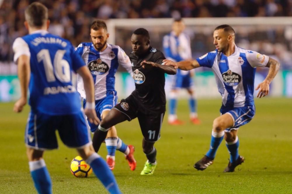 El Dépor cae ante el Celta en Riazor