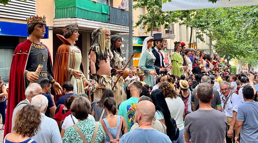 40a trobada de gegants de Moià