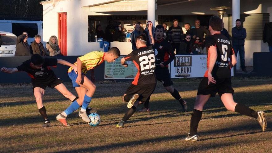 L&#039;Armentera va batre (3-0) el Cadaqués