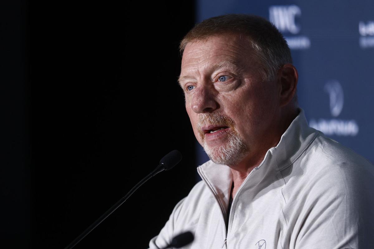 Boris Becker, exleyenda del tenis y embajador de los Premios Laureus.