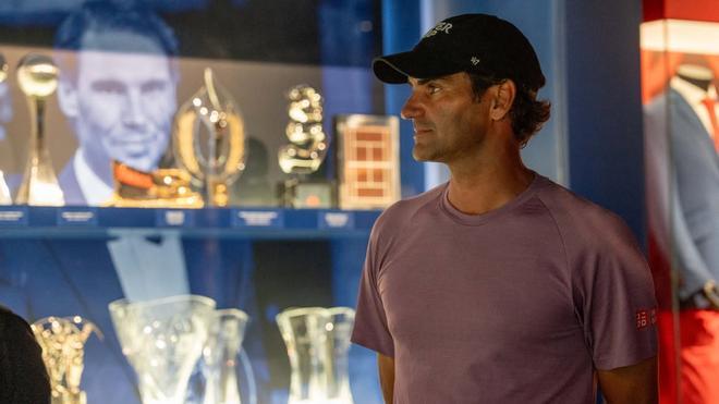 Federer se rinde al renovado Museo Rafa Nadal: "Ahora es realmente espectacular"