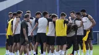 Último entrenamiento culé de la semana