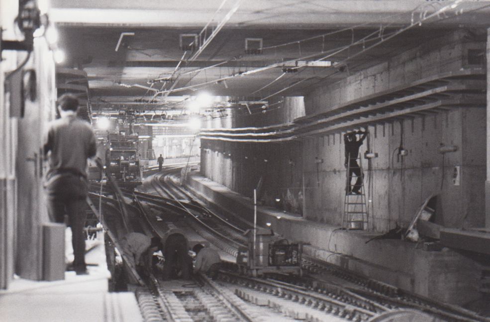 Así se construyó la primera linea de metro de València