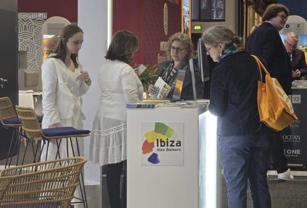 L’estand d’Eivissa a la fira turística de Berlín.