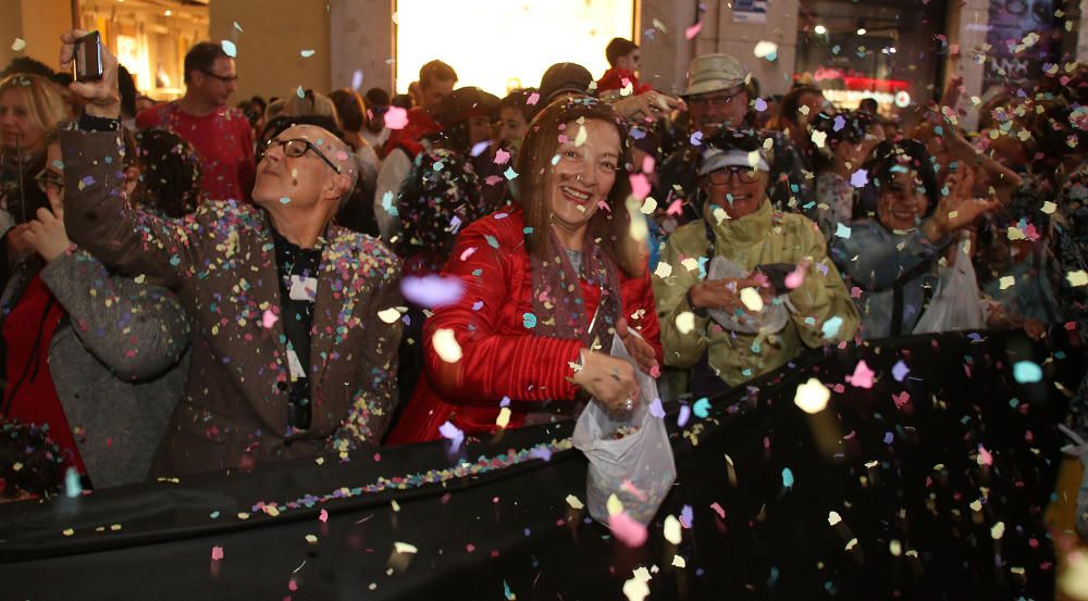 Sábado de carnaval en Málaga