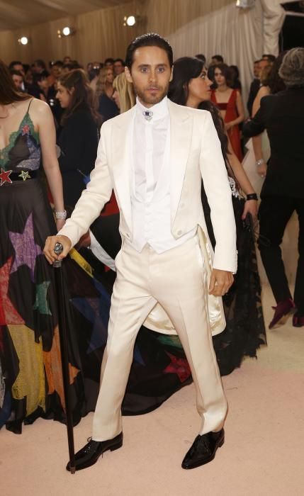 Actor Jared Leto arrives at the Met Gala in New ...