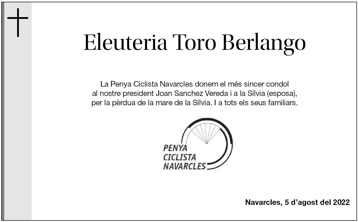 Eleuteria Toro