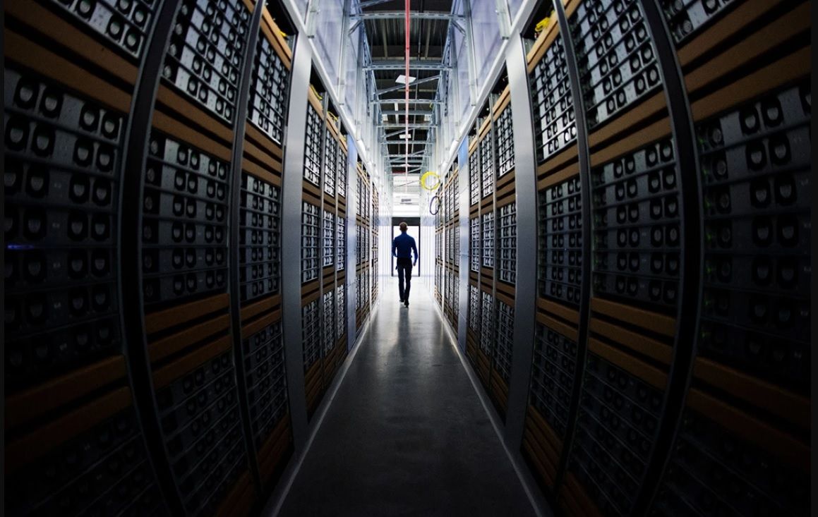 Un centro de datos de Facebook en Luleå, Suecia.