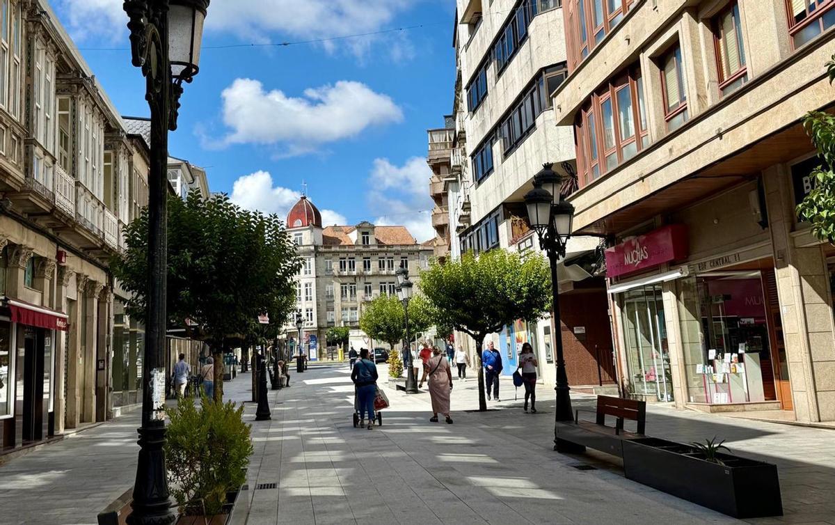 Comparativa aérea del área 
de desarrollo urbanístico 
en A Baiuca.