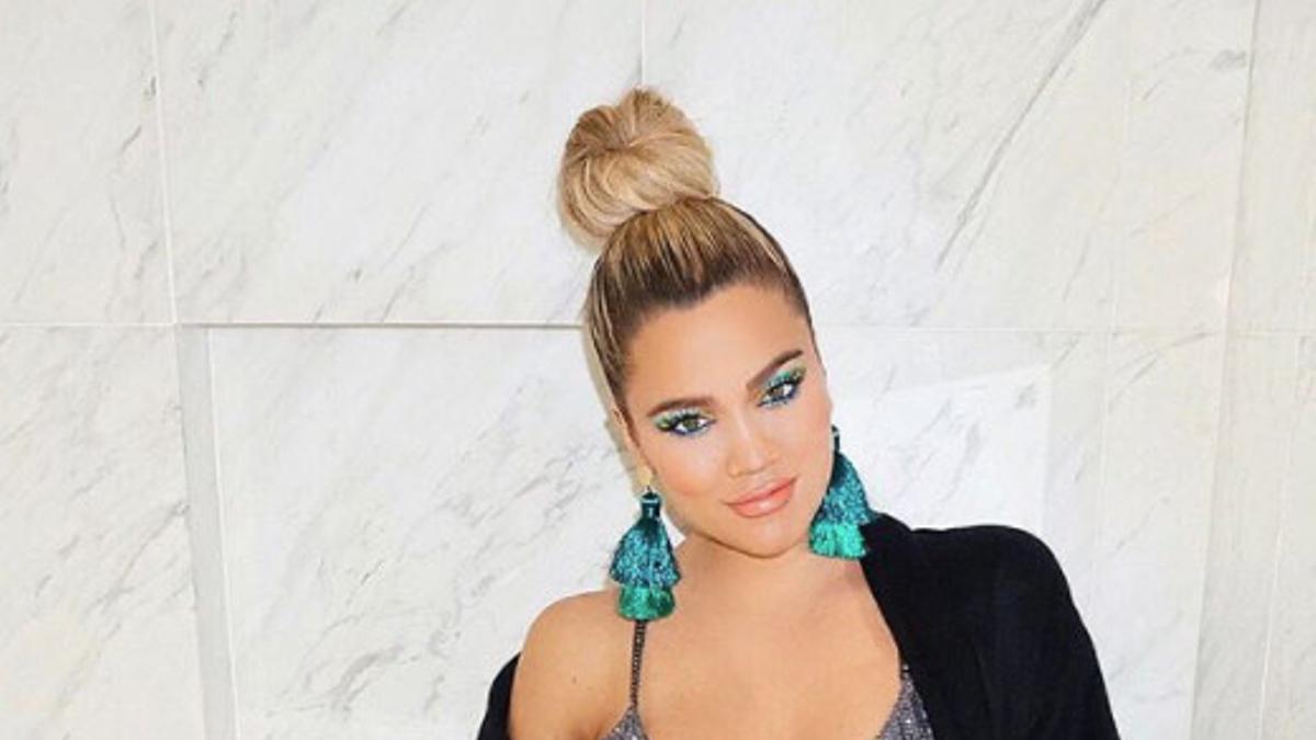 Khloé Kardashian, un embarazo de lentejuelas