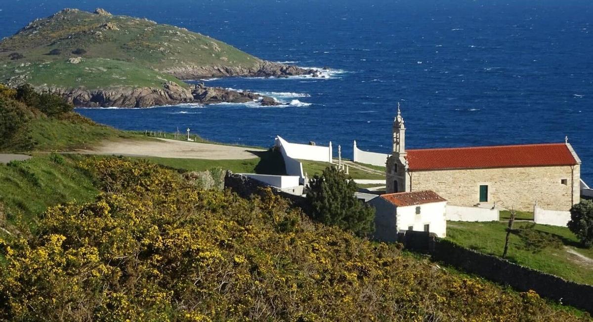 La ermita de Santo Hadrián, en Malpica de Bergantiños.