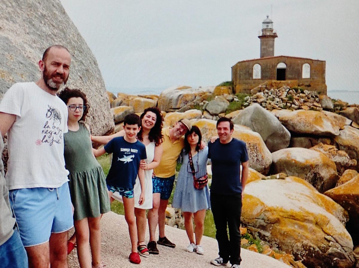 Visitantes de Rúa en la expedición organizada por el "Chasula" el pasado finde.