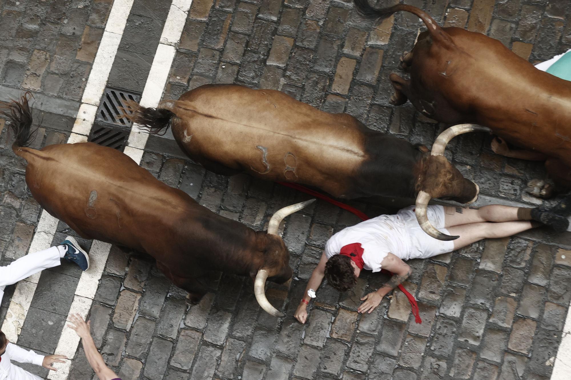 Primer encierro de los Sanfermines 2023