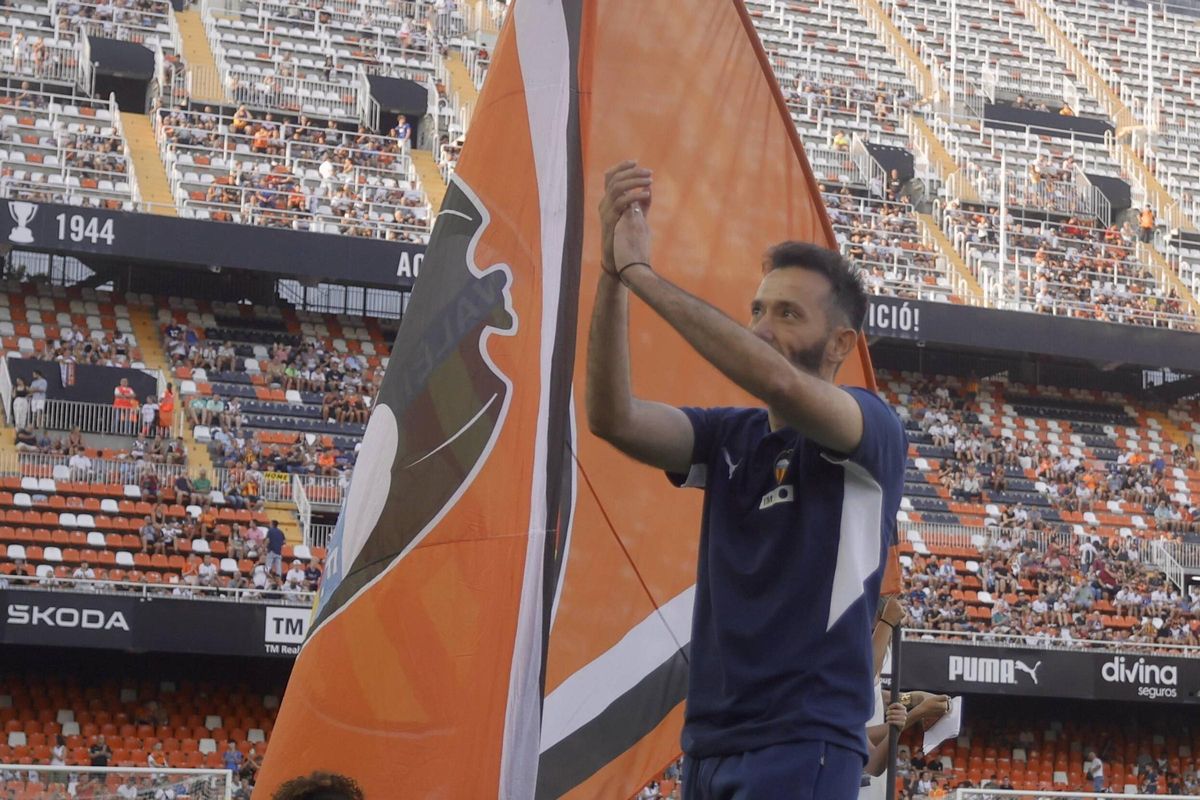 Carlos Corberán, la bandera del equipo