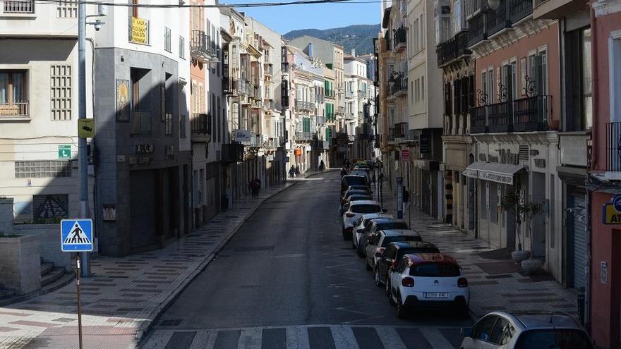 Las calles de Centro, vacías.