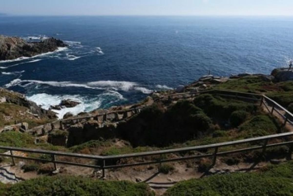 El entorno del Buraco do
 Inferno, en la isla de Ons.