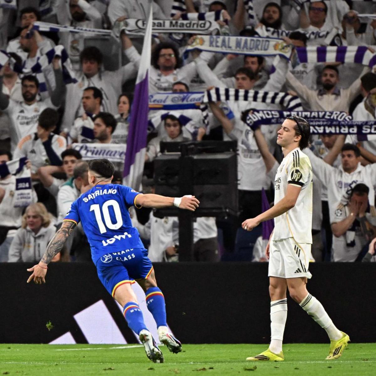 El Getafe empeny el Madrid a un altre any en blanc