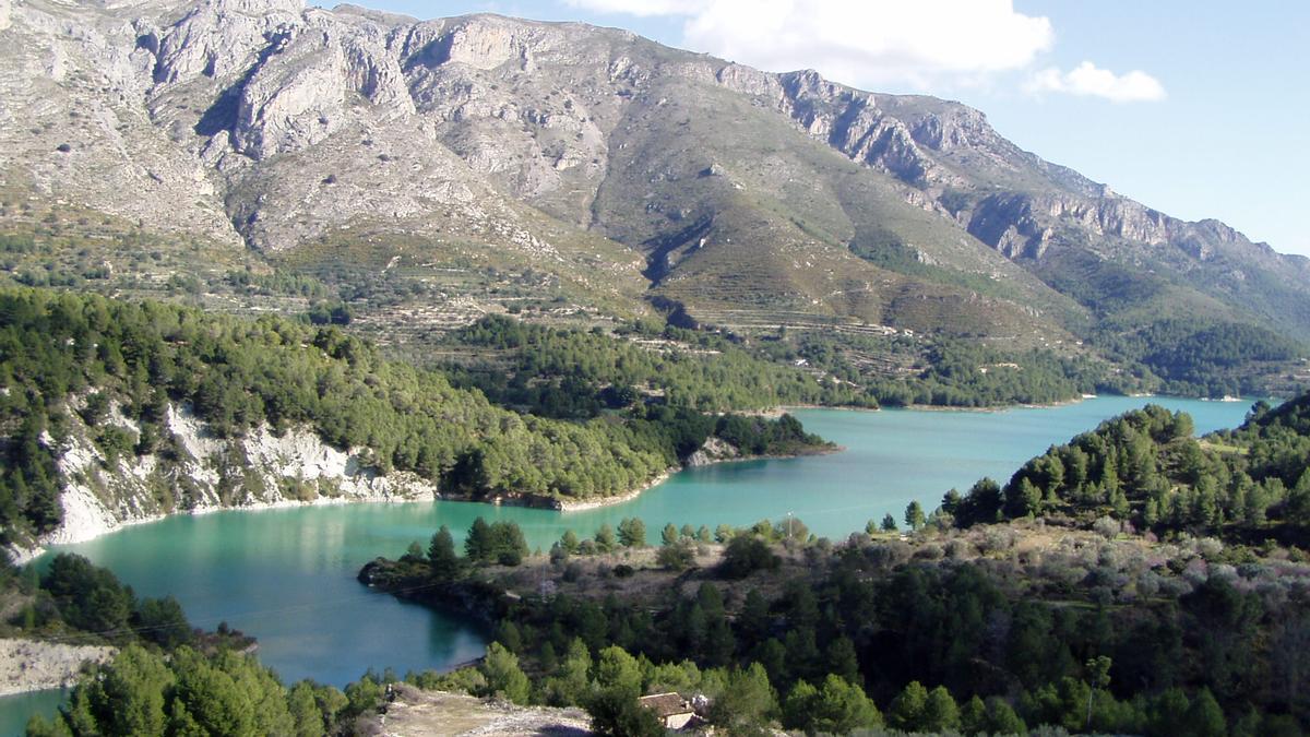 Embalse de Guadalest.