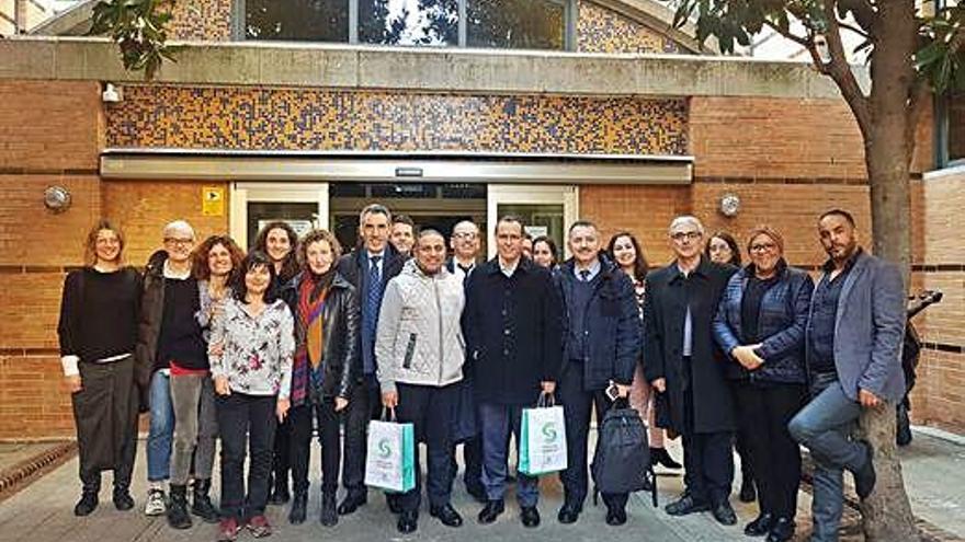 Una delegació del Govern de Marroc visita els CAPs de Salt i Cassà