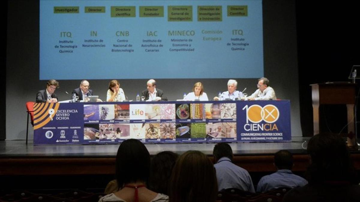 Encuentro de directores de centros con la acreditación Severo Ochoa, en La Palma