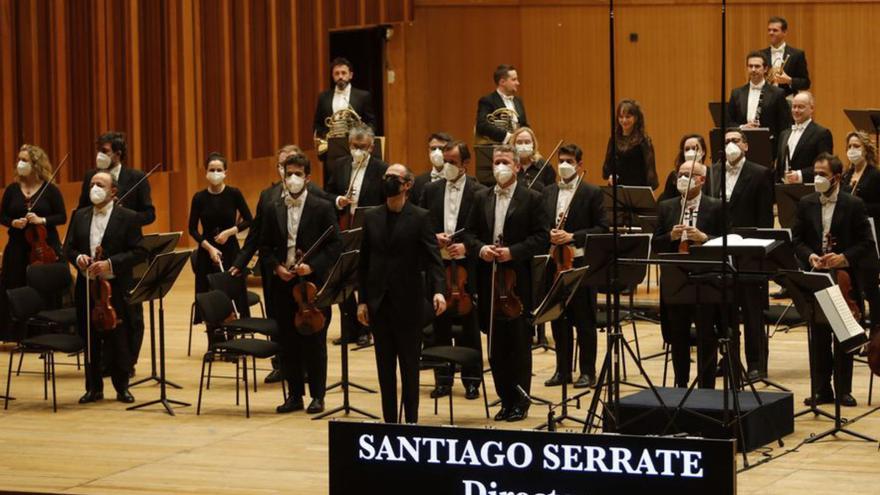 La OSPA convence en su interpretación de la sinfonía de Arriaga