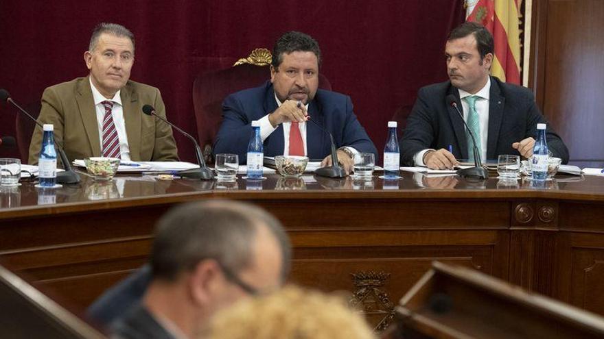 La Diputación de Castellón valida las cuentas del 2019 con los votos del PP en solitario