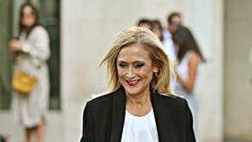 Cristina Cifuentes.