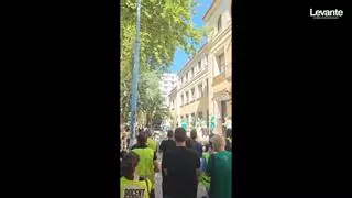 La movilización educativa no da tregua en la Costera y la Vall: las protestas se expanden a los pueblos en el tercer día de huelga
