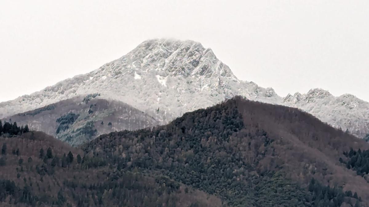 Les Agudes nevades fa una setmana