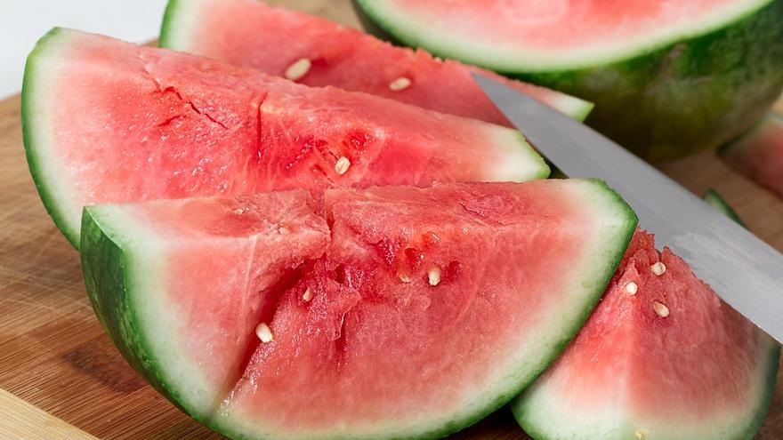 El truco para elegir la sandía perfecta en el supermercado