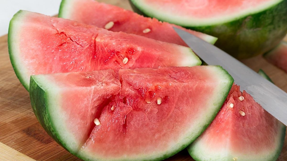 El truco para elegir la sandía perfecta en el supermercado.