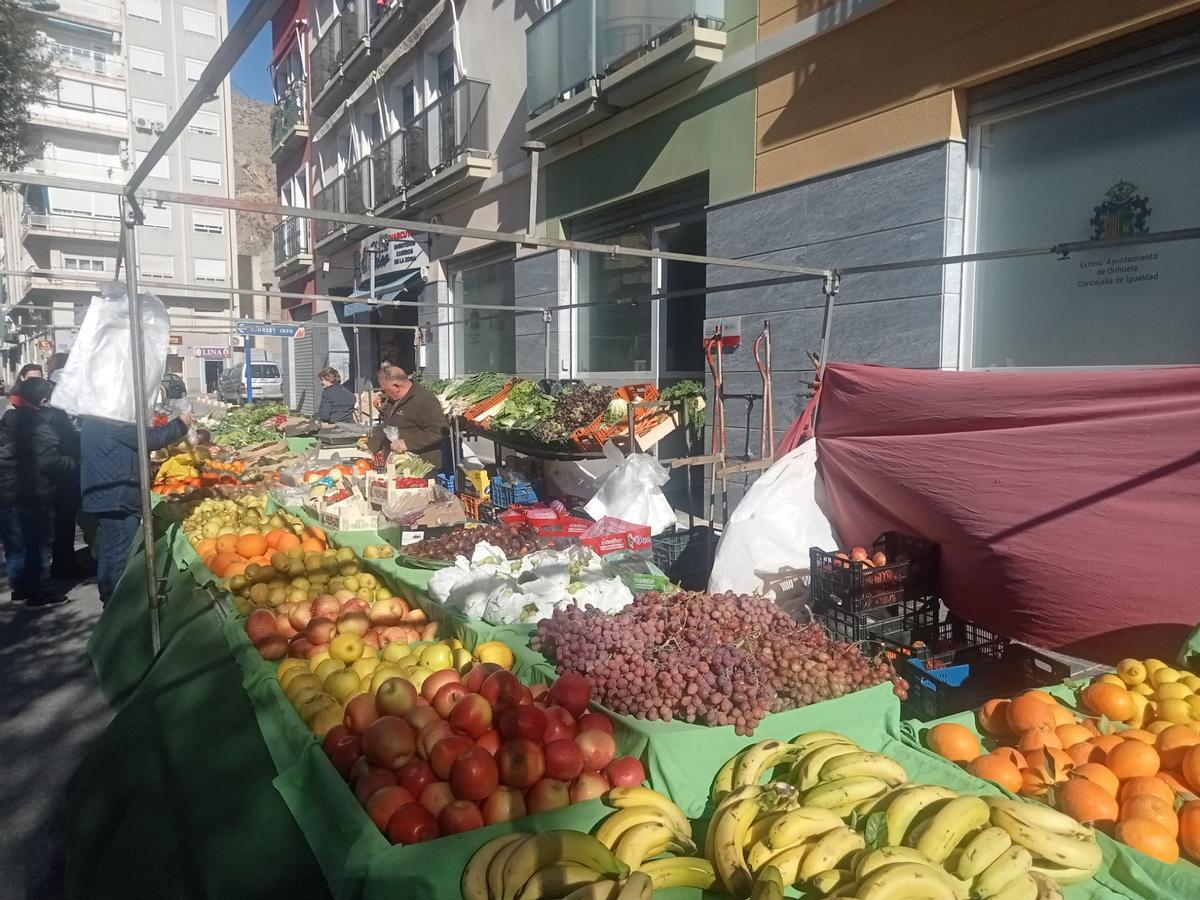 Mercado de Calvo Sotelo en Orihuela.