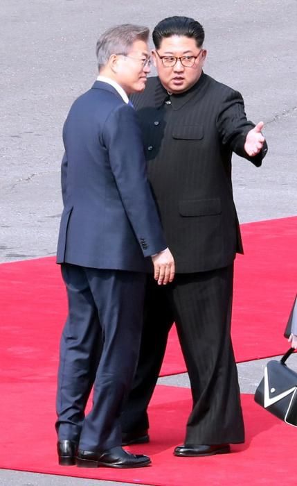 Encuentro entre Kim Jong-un y Moon Jae-in