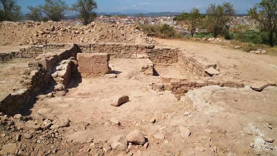 Restes arqueològiques trobades als plans de Santa Caterina