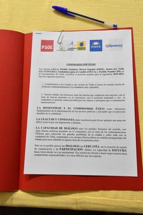 Telde deja en el aire el pacto de gobierno