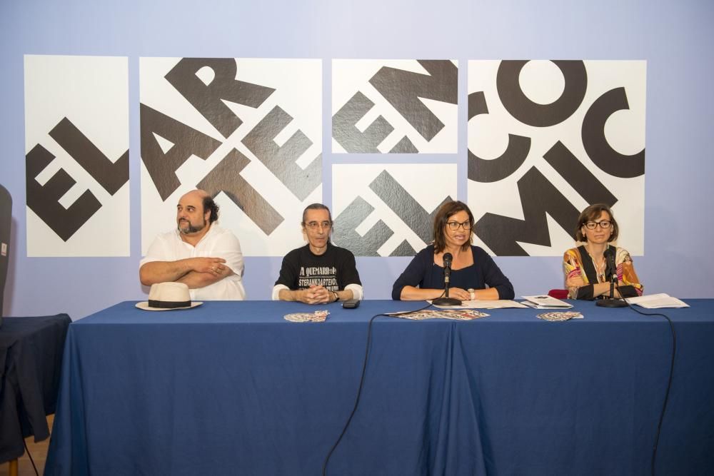 Inauguración de la exposición "El Arte del Cómic"