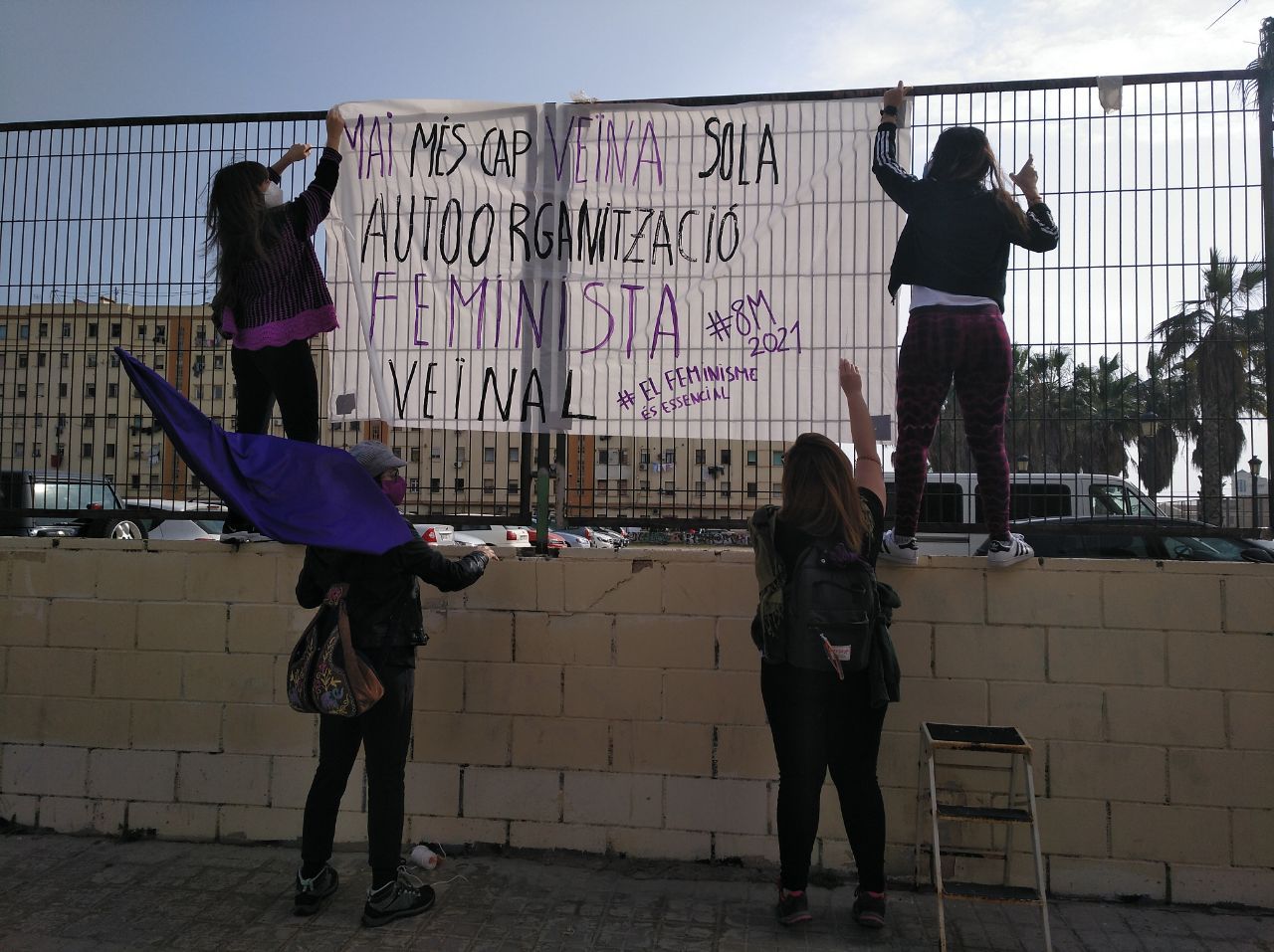 La Assemblea Feminista de València inicia los actos del 8 M