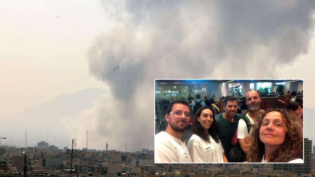 Un grupo de asturianos, atrapados por el ataque a Irán: cuatro horas encerrados en un avión al no poder aterrizar y a la espera de solución para volver