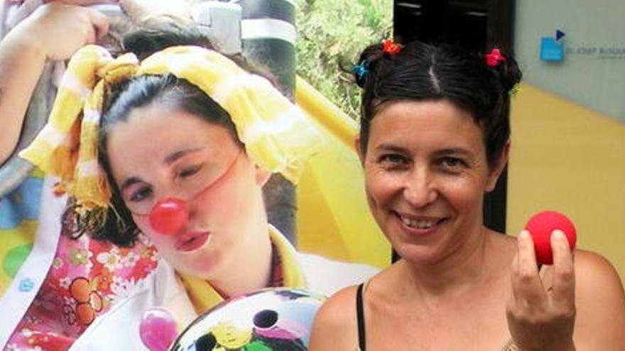 La directora de Xarop Clown, Ángeles García