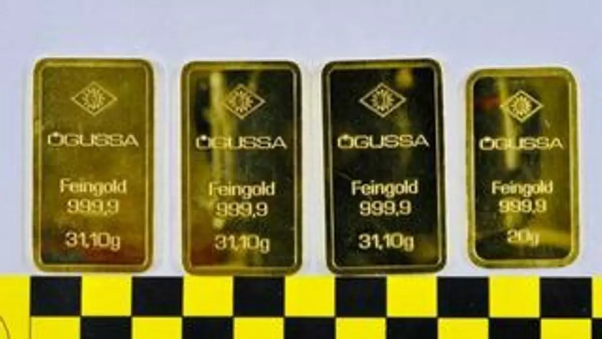 Detenido un hombre en Canarias por robar ocho lingotes de oro valorados en más de 53.000 euros