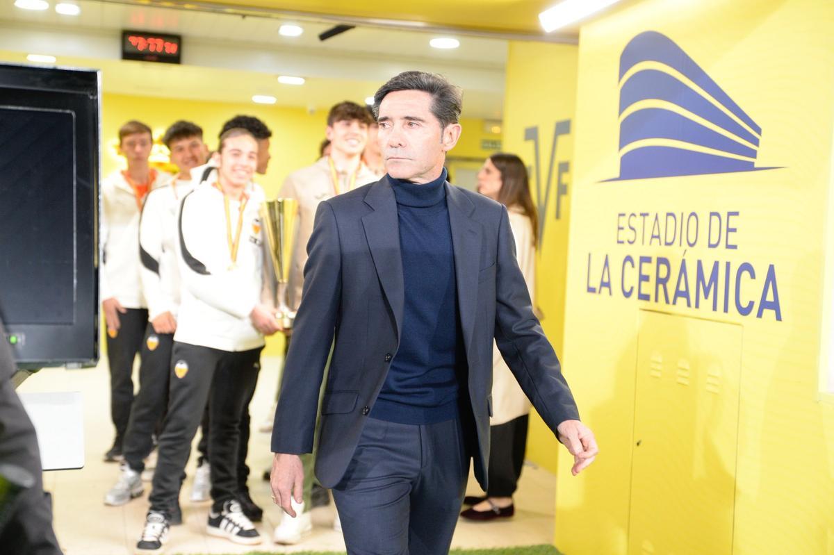 El Villarreal que dirige Marcelino García Toral, afectado por los horarios que establece LaLiga.