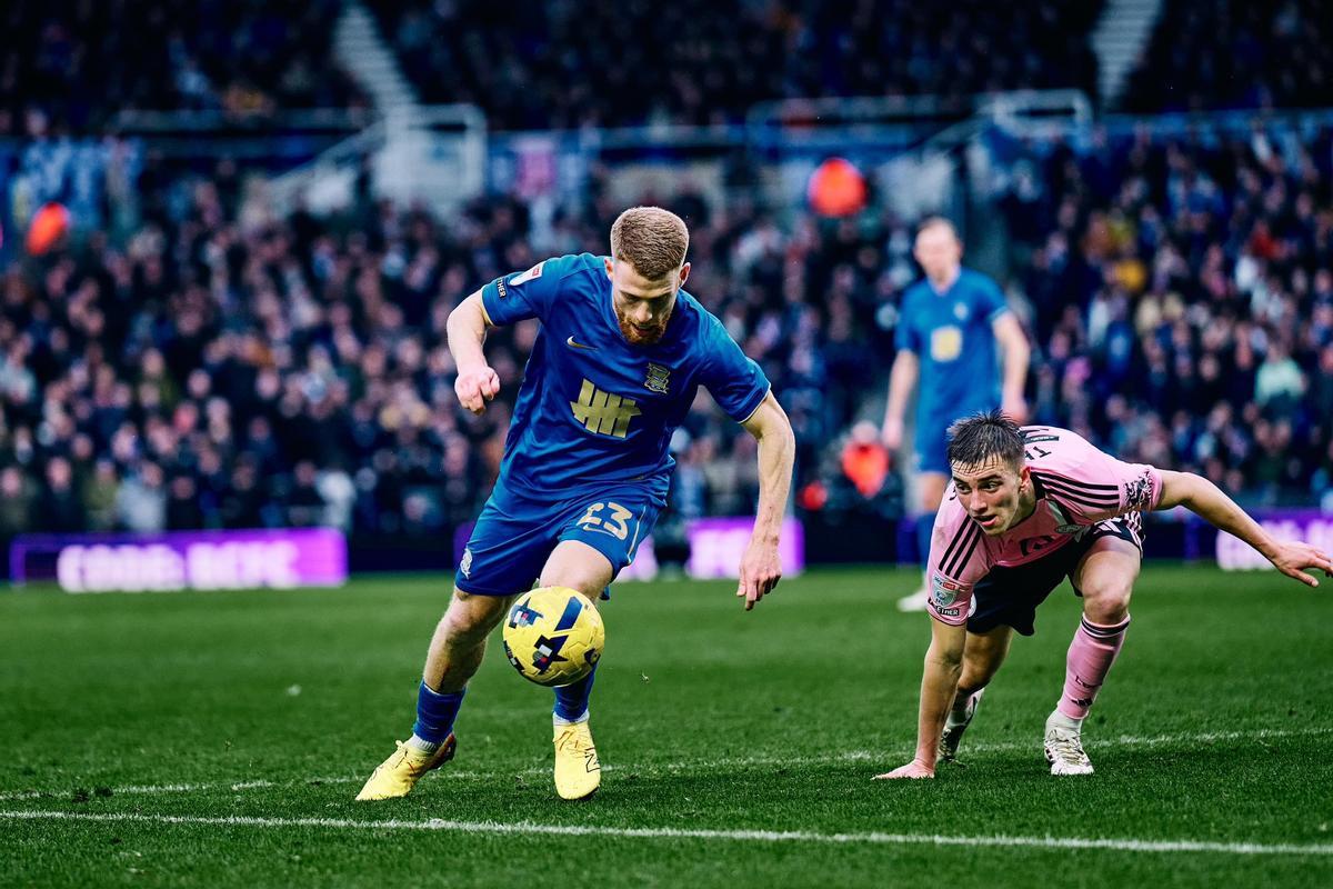 Carlos Vicente en un partido de Championship