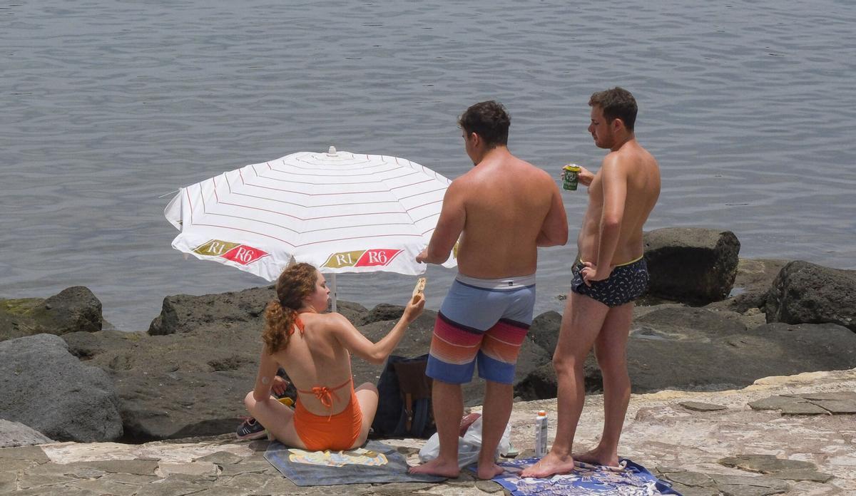 Calor en Gran Canaria: Bañaderos (Arucas, 6/7/2026)