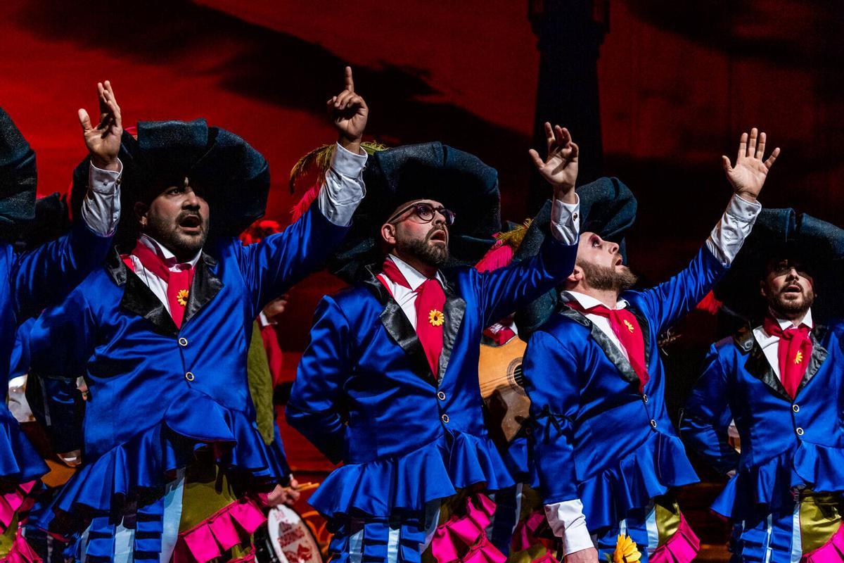 El nacimiento de la tragedia. Comparsa, séptima preliminar del COAC Málaga 2026