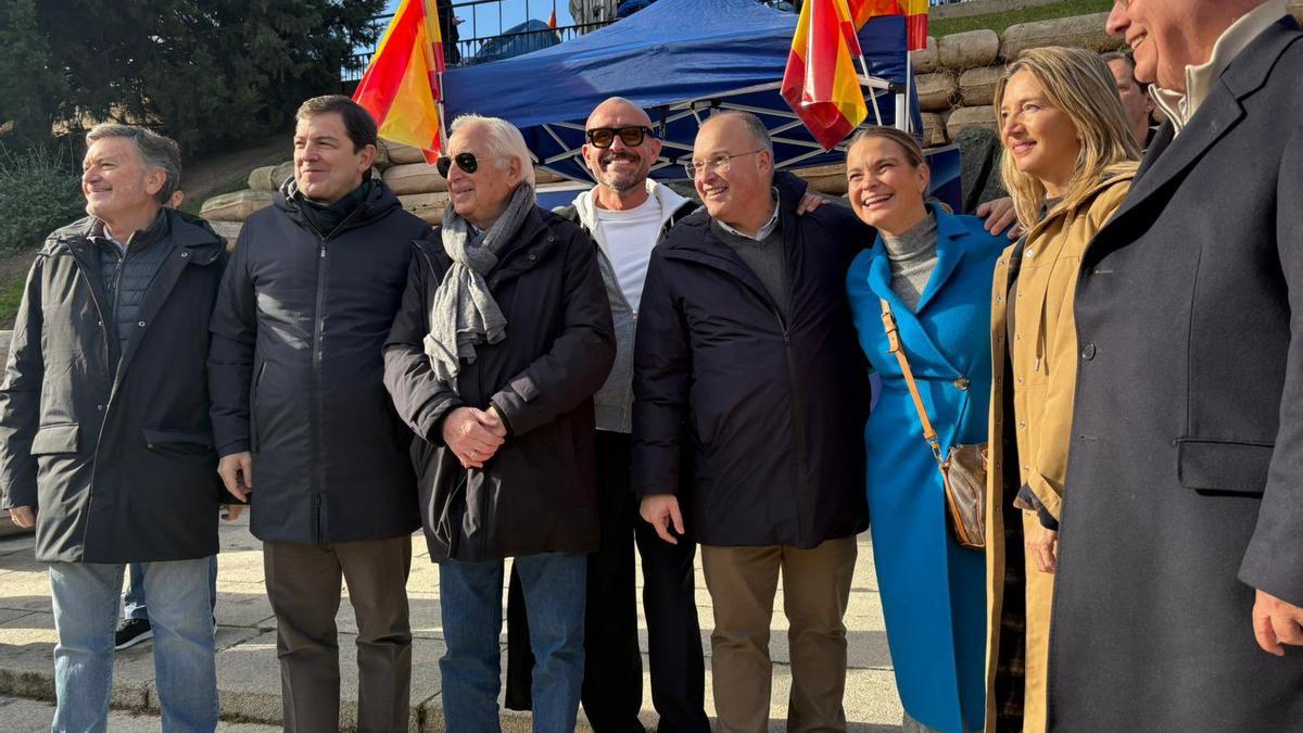 Miguel Tellado, secretario general del PP, junto a Marga Prohens.